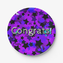 Glückwunsch! Punk Stars Pappteller