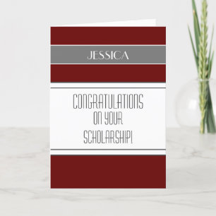 Glückwunsch Stipendienkarte Karte