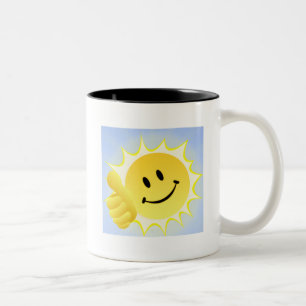 Glückwunsch_Tasse Zweifarbige Tasse