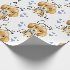 Glückwunsch Vater Wrapping Paper Geschenkpapier