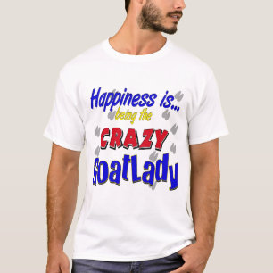 Glückwunsch verrückte Goatlady T-Shirt