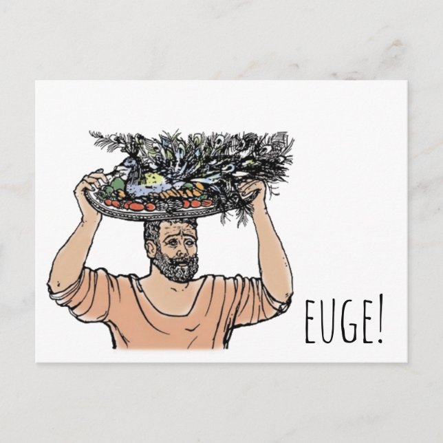 Glückwunsch von Grumio Postkarte (Vorderseite)