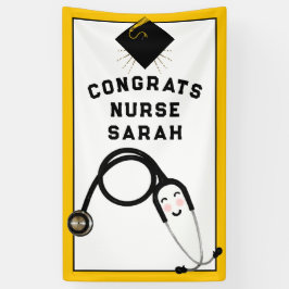 Glückwunsch von Krankenschwestern und Abschlüssen Banner