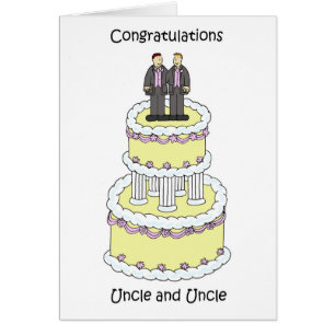 Glückwunsch zu Hochzeiten Onkel und Onkel