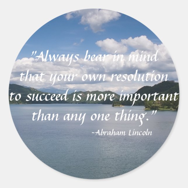 Glückwunsch zu Ihrer Werbeaktion Runder Aufkleber (Vorderseite)