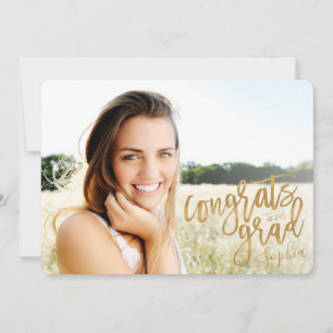 GLÜCKWUNSCH ZU UNSEREM GRAD-SCRIPT-ABSCHLUSS ANKÜNDIGUNG