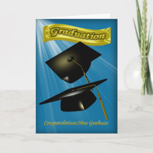Glückwünsche auf Abschluss, den Sie graduierten Karte