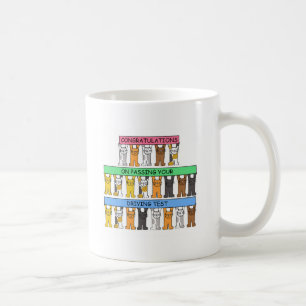 Glückwünsche auf dem Führen Ihres treibenden Te Kaffeetasse