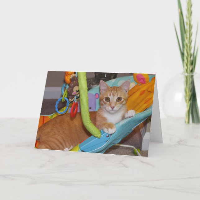 Glückwünsche auf Ihrem neuen Zusatz Karte (Vorderseite)