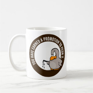 Glückwünsche auf Ihrer gut erworbenen Werbeaktion Kaffeetasse