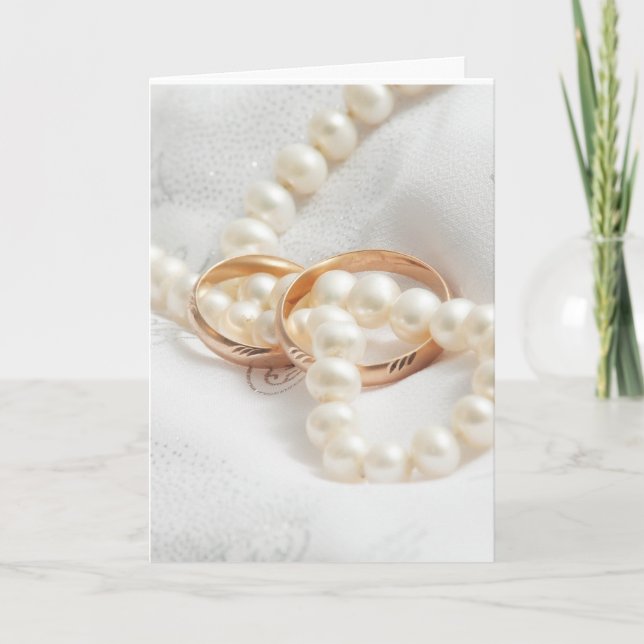 Glückwunschkarte für Hochzeiten Karte (Vorderseite)