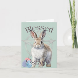 Glückwunschkarte für Ostara Karte