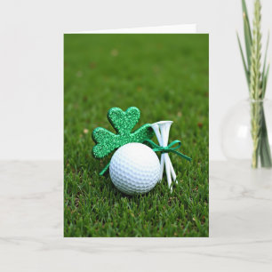 Glückwunschkarte zum Golf-Tag Karte