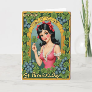 Glückwunschkarte zum St. Patrick's Day Karte