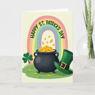 Glückwunschkarte zum St. Patrick's Day Karte