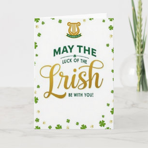 Glückwunschkarte zum St. Patrick's Day Karte