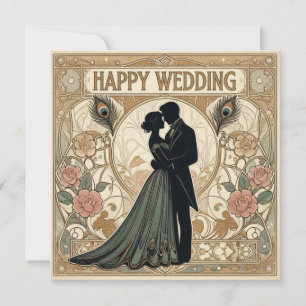 Glückwunschkarten zur Hochzeit Karte