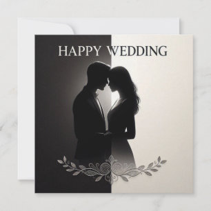 Glückwunschkarten zur Hochzeit Karte