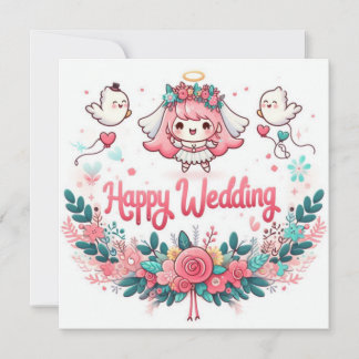 Glückwunschkarten zur Hochzeit Karte