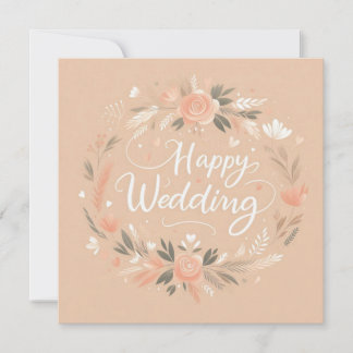 Glückwunschkarten zur Hochzeit  Karte