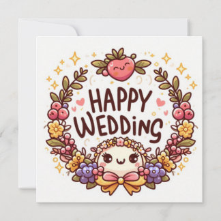 Glückwunschkarten zur Hochzeit  Karte