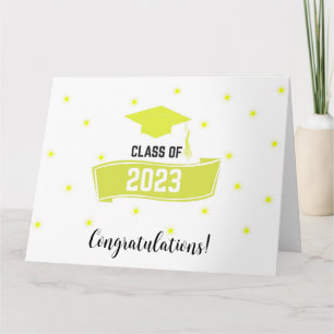 Glückwunschklasse 2023 karte