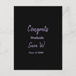 Glückwunschklasse Jahrgangsname Schule Protokoll Postkarte