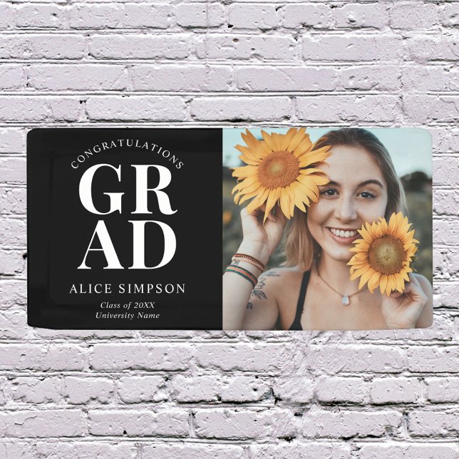 Glückwunschs Chic Foto Abschluss Banner (Von Creator hochgeladen)