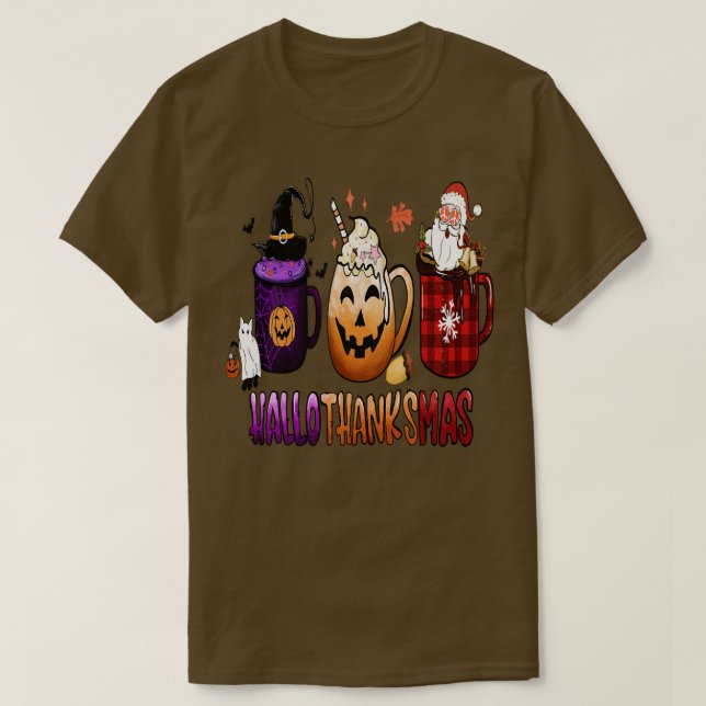 glückyhallothanksmas 6 T-Shirt (Design vorne)