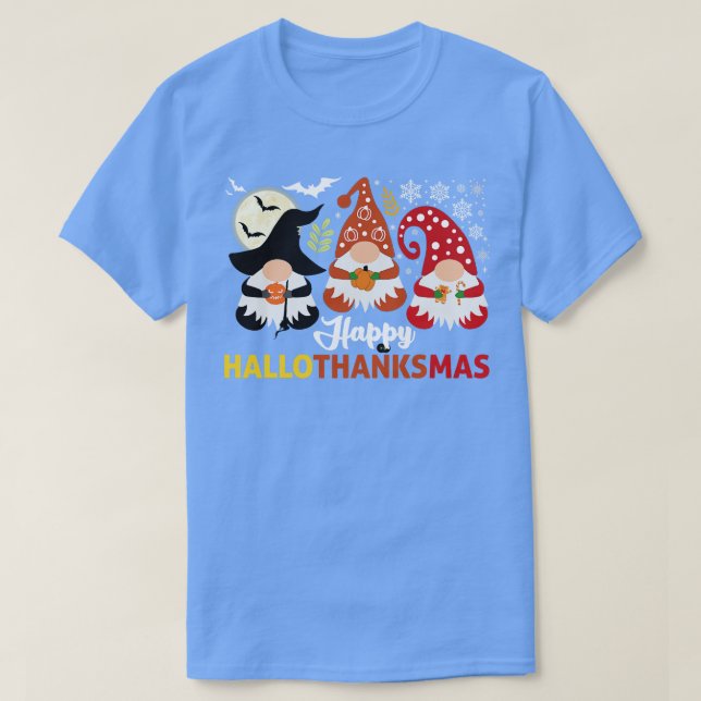 glückyhallothanksmas 7 T-Shirt (Design vorne)