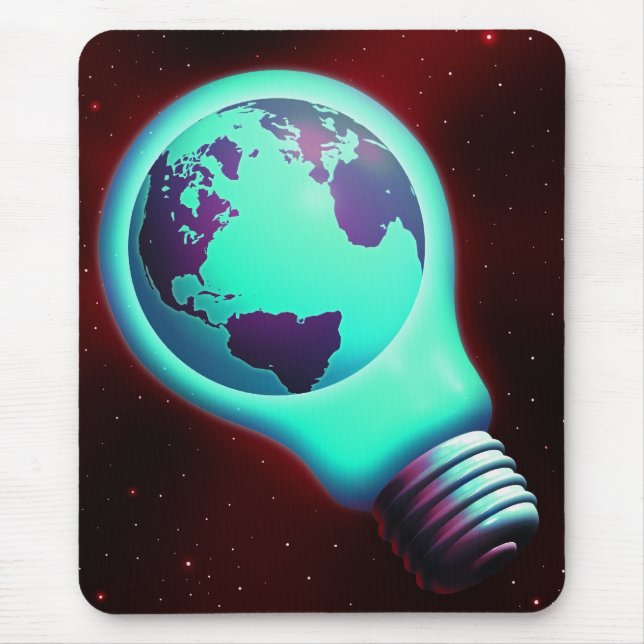 Glühbirne Mousepad (Vorne)