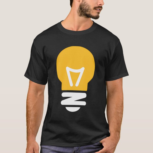 Glühbirne T-Shirt (Vorderseite)