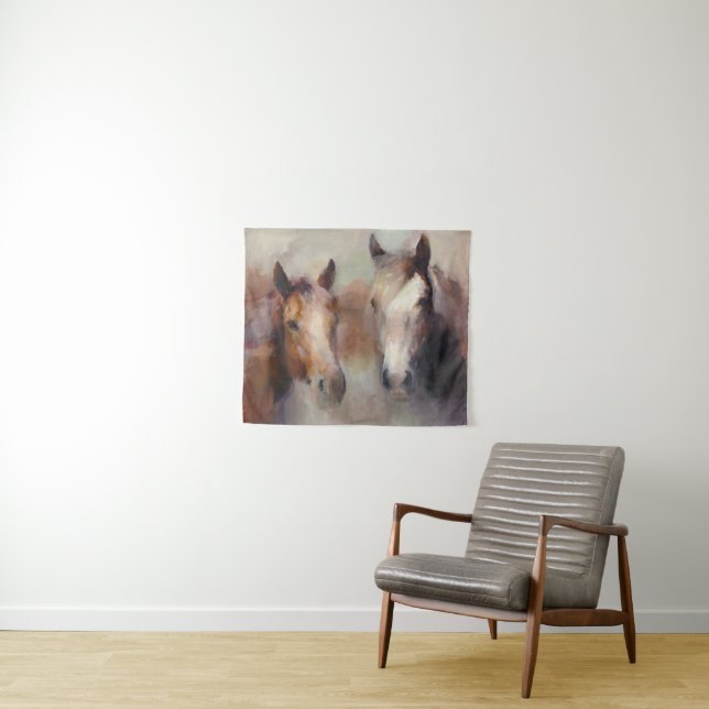 Glühen der Westen Wandteppich (Beispiel (Horizontal))