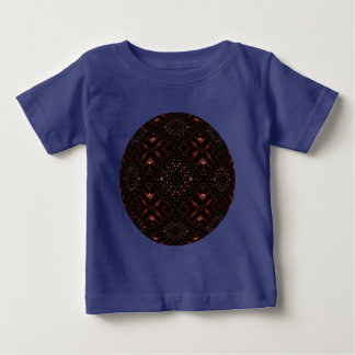 Glühen Dunkelheit Kaleidoscope Mandala Baby T-shirt