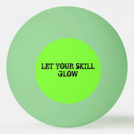 "Glühen-" Glühen-In-D-Dunkler Klingeln Pong Ball Tischtennisball