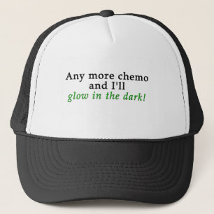 Glühen im dunklen Chemo Hut Truckerkappe