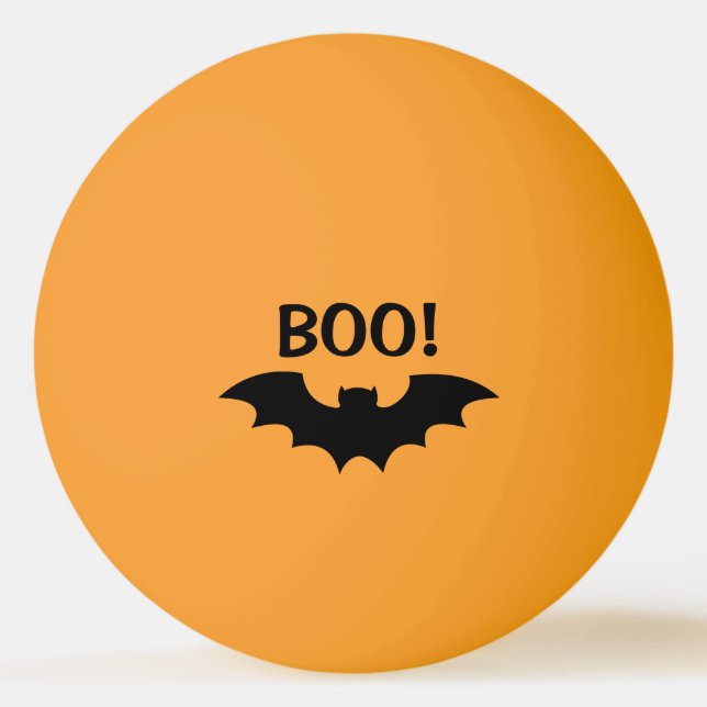 Glühen im dunklen Halloween-Schlägerpingball Tischtennisball (Vorderseite)
