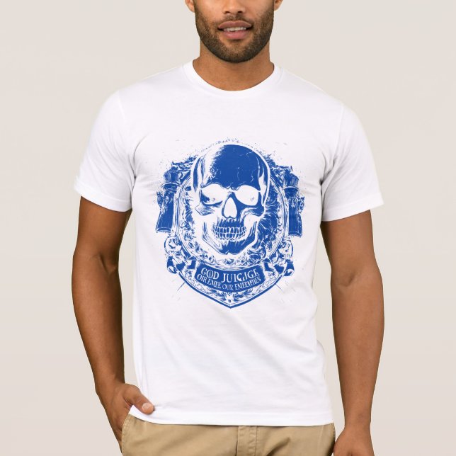Glühen im dunklen Skelett T-Shirt (Vorderseite)