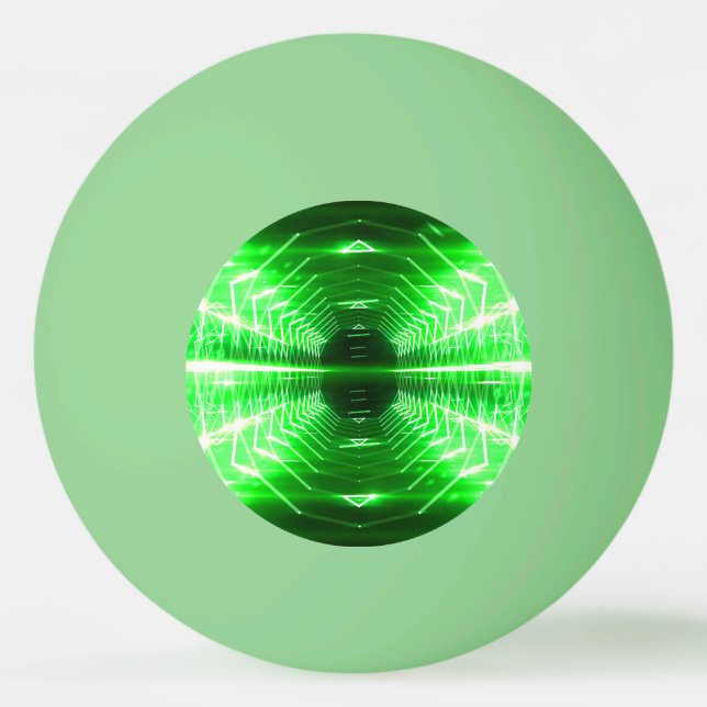 (Glühen in der Dunkelheit) GRÜN, GELB ODER ORANGE Tischtennisball (Vorderseite)