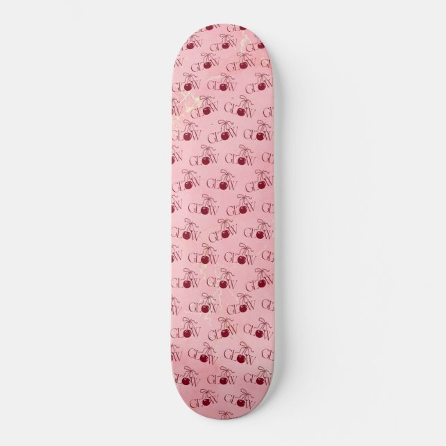 Glühen Skateboard (Vorderseite)