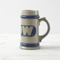 GLÜHEN Stein-Blau-Logo