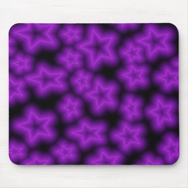 Glühen-Stern Mousepad (Vorne)