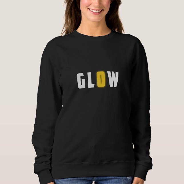 Glühen Sweatshirt (Vorderseite)