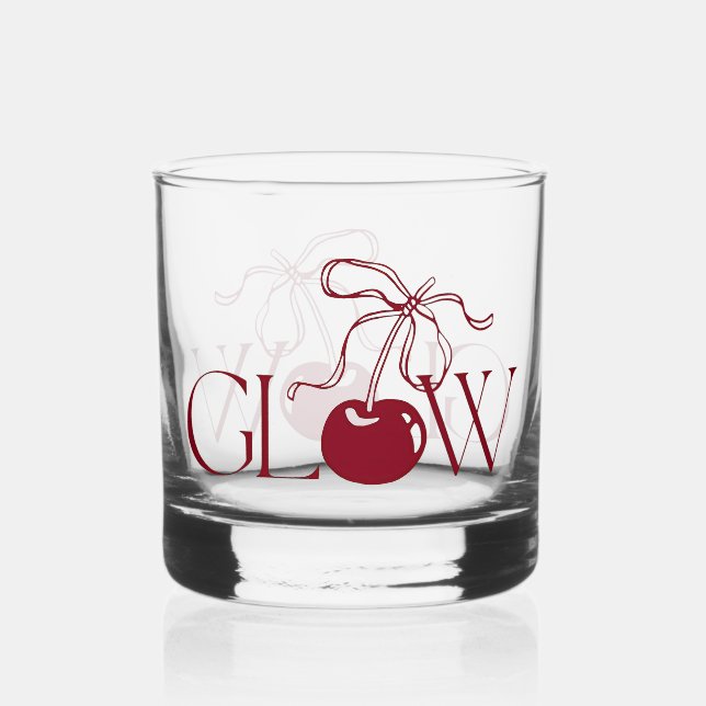 Glühen Whiskyglas (Vorderseite)