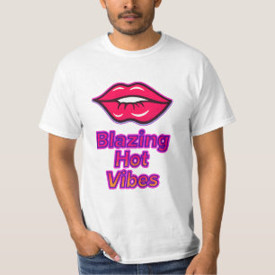 Glühend heiße Vibes Herren T-Shirt zum günstigen P