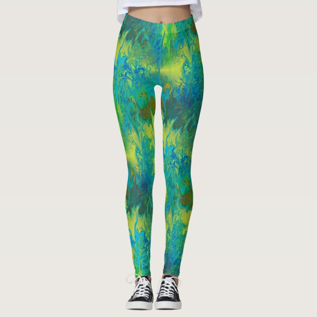 Glühende Algen... Leggings (Vorderseite)