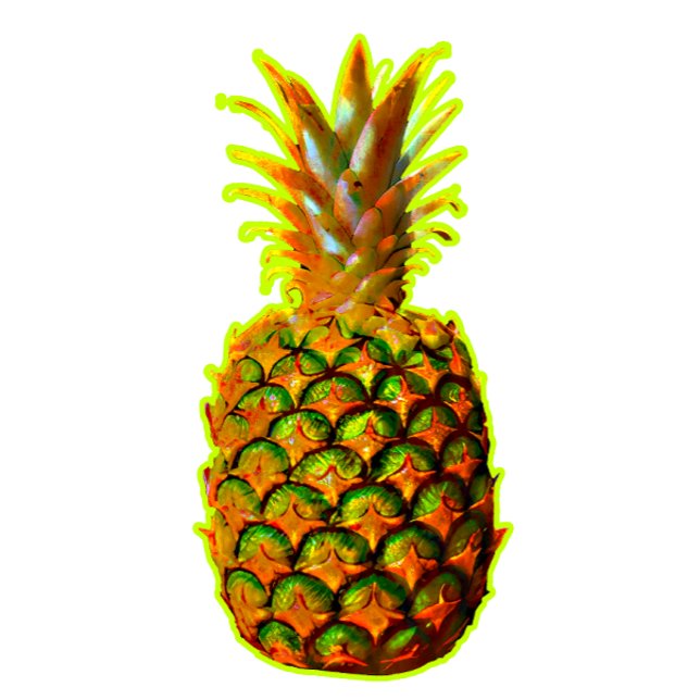 Glühende Ananas T-Shirt (Von Creator hochgeladen)