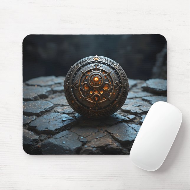 Glühende antike Kunst Mousepad (Mit Mouse)