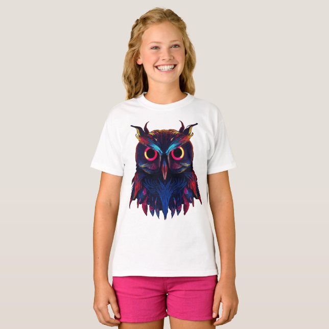 Glühende Augen T-Shirt (Vorne ganz)