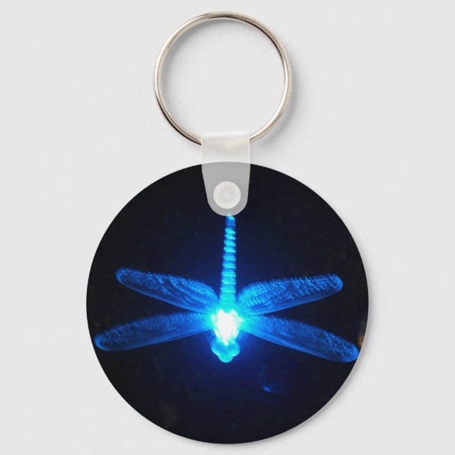 Glühende Dragonfly Schlüsselanhänger (Vorderseite)